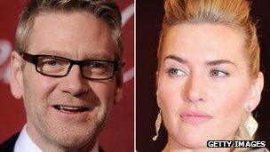 Kenneth Branagh and Kate Winslet