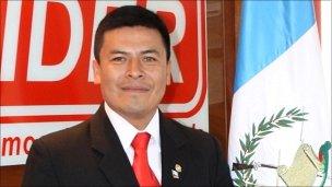 Guatemalan Congressman Valentin Leal Caal on May 5 2009