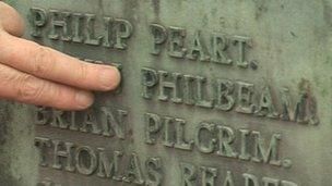 Name spelt wrongly on memorial