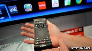 Sony remote control and Google TV