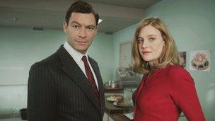 Dominic West and Romola Garai