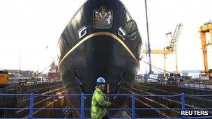 The Royal Yacht Britannia