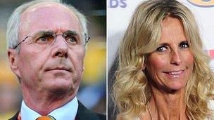 Sven-Goran Eriksson and Ulrika Jonsson