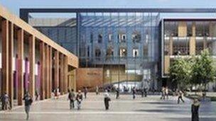 Oxford Brookes Artist Impression