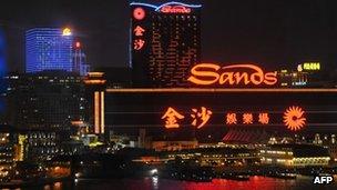 Sands Casino in Macau