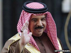 King Hamad in London (12 December 2011)