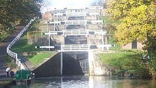 Five-Rise Locks, Bingley