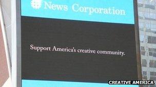 Creative America pro-Sopa advertisement