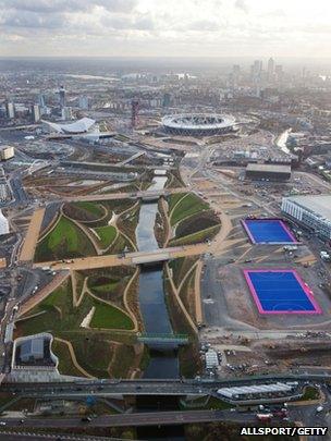 Olympic Park Aerial Image