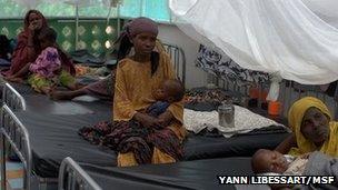 An MSF clinic in Somalia (Copyright Yann Libessart/MSF)