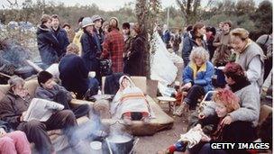 Greenham Common protest camp