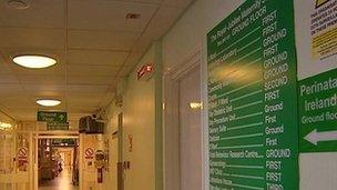 The trust is investigating the outbreak at the maternity hospital