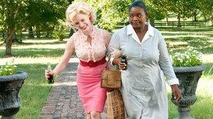 Octavia Spencer and Jessica Chastain