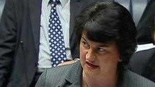 Enterprise Minister Arlene Foster