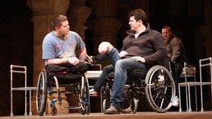 Marine Cassidy Little and Rifleman Daniel Shaw