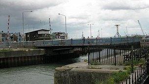 Bascule Bridge, Lowestoft, by Alfie Thurlby