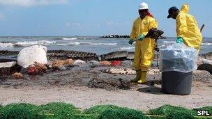 Gulf of Mexico oil-spill cleanup