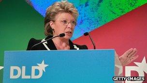 EU Justice Commissioner Viviane Reding