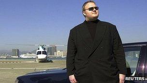 Kim Dotcom, founder of Megaupload