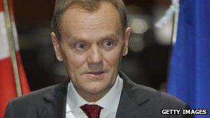 Polish Prime Minister Donald Tusk