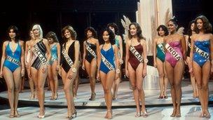 Contestants in the Miss World 1979 final