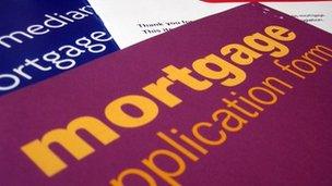 Mortgage application form