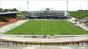 Odsal as the stadium is now