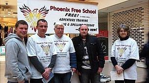 Phoenix free school project team