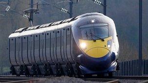 The new line, known as HS2, is proving controversial in the south