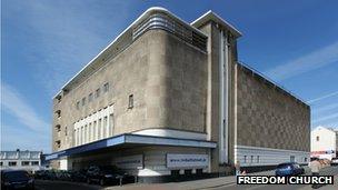 The former Odeon cinema in St Helier