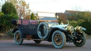 The 101-year-old Rolls Royce Silver Ghost