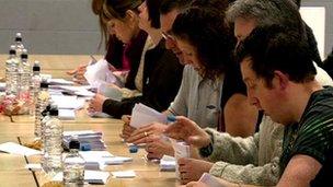 Salford Referendum count