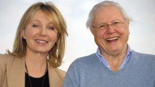 Kirsty Young and Sir Richard Attenborough