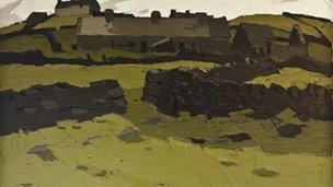 Llanddona, gan Kyffin Williams