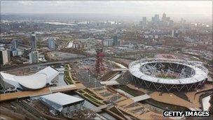 London Olympic Games site