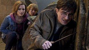 Scene from Harry Potter and the Deathly Hallows Part 2