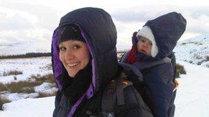 Menna and Ffion Pritchard