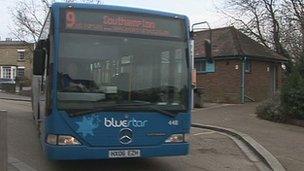 Bluestar buses