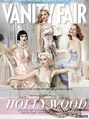 Vanity Fair cover by Mario Testino