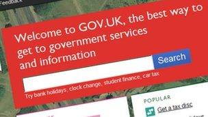 Gov.uk website