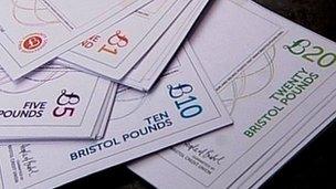 Designs for the new Bristol pound