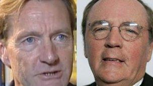 Lee Child and James Patterson