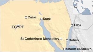 Map of Egypt