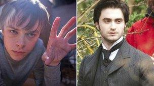 Chronicle, left, and Daniel Radcliffe, in The Woman in Black