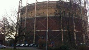 Gasometer in Bath