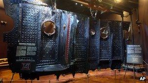 Section of the Titanic