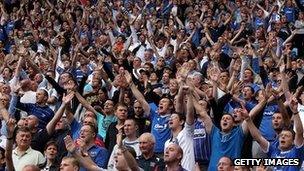 Portsmouth fans