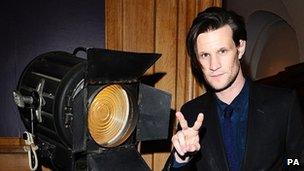 Matt Smith arrives for the London Evening Standard British Film Awards