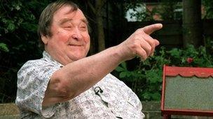 Comedian Bernard Manning