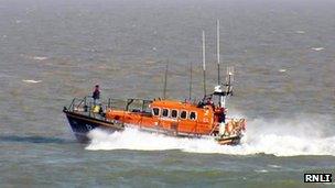 Eastbourne RNLI lifeboat